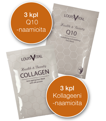 LouisVital - threepack Q10, threepack Collagen